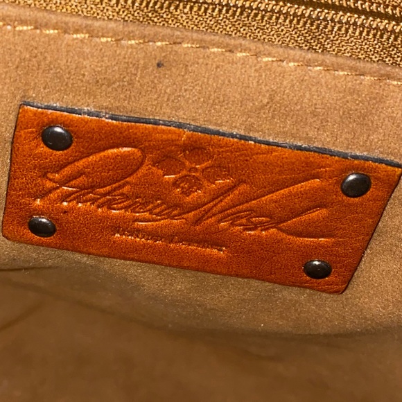 Patricia Nash feathered paisley print purse - Picture 10 of 14